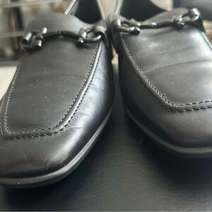 Salvatore Ferragamo Black Loafers